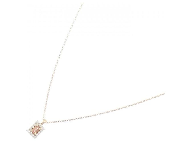Autre Marque Collana in zaffiro e diamanti Au750 Rosa - vista 2