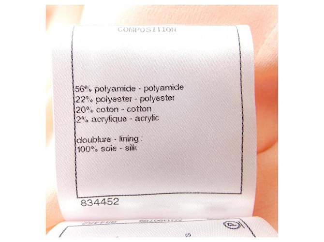 Timeless Abrigo Chanel Rosa Blanco Amarillo - vista 3
