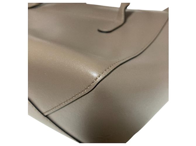 Autre Marque Barneys New York Leder Tote Bag Braun - Ansicht 10