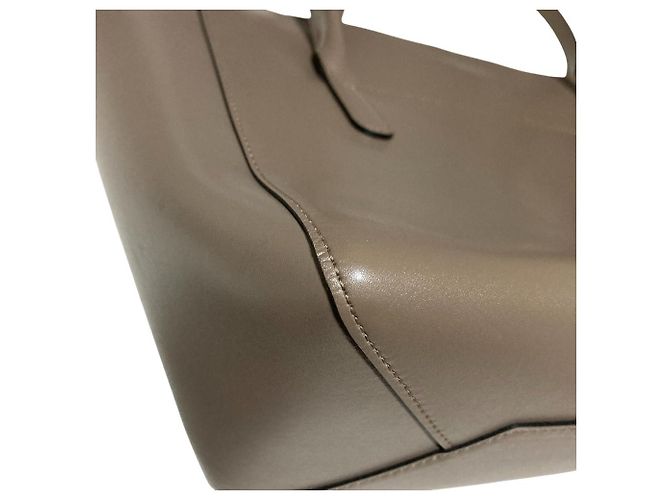 Autre Marque Barneys New York Leder Tote Bag Braun - Ansicht 11