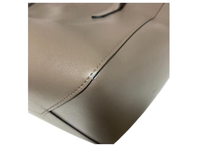 Autre Marque Barneys New York Leder Tote Bag Braun - Ansicht 12