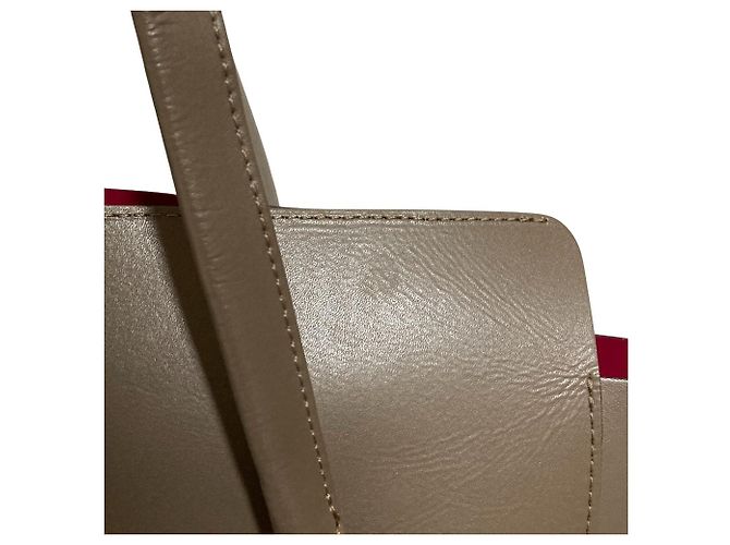 Autre Marque Barneys New York Leder Tote Bag Braun - Ansicht 5