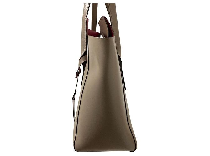 Autre Marque Barneys New York Leder Tote Bag Braun - Ansicht 7