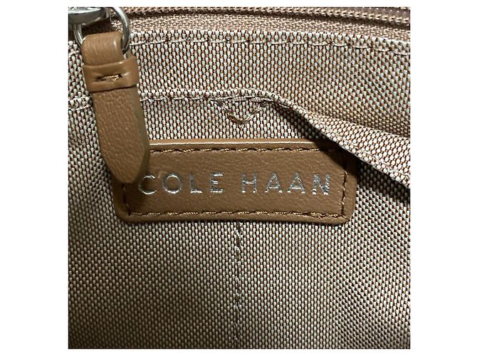 Autre Marque Borsa a tracolla 2 modi in pelle di agnello Cole Haan Marrone - vista 14