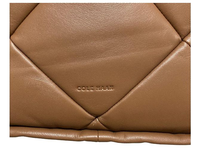 Autre Marque Borsa a tracolla 2 modi in pelle di agnello Cole Haan Marrone - vista 6