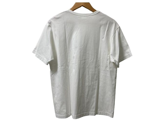 Camiseta de algodón Junya Watanabe Comme des Garcons ABEL EMMANUEL Negro Plata Blanco - vista 3