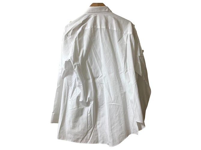 Autre Marque Rüschenhemd COMME des GARÇONS Weiß - Ansicht 2