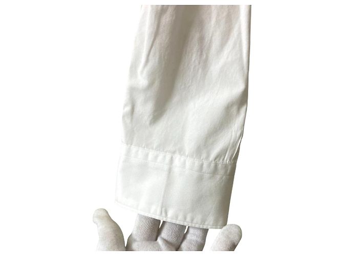 Autre Marque Rüschenhemd COMME des GARÇONS Weiß - Ansicht 6