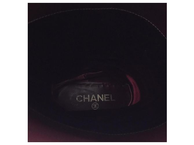 Timeless Botas altas de pelo de becerro Chanel Negro - vista 6