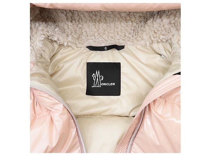 Chaqueta de Plumón Moncler Grenoble EIBSEE Rosa Beige - vista 12
