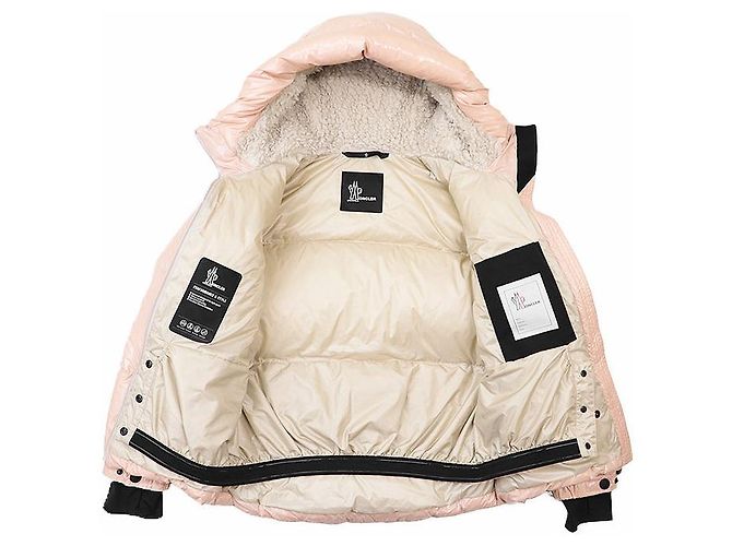 Chaqueta de Plumón Moncler Grenoble EIBSEE Rosa Beige - vista 5