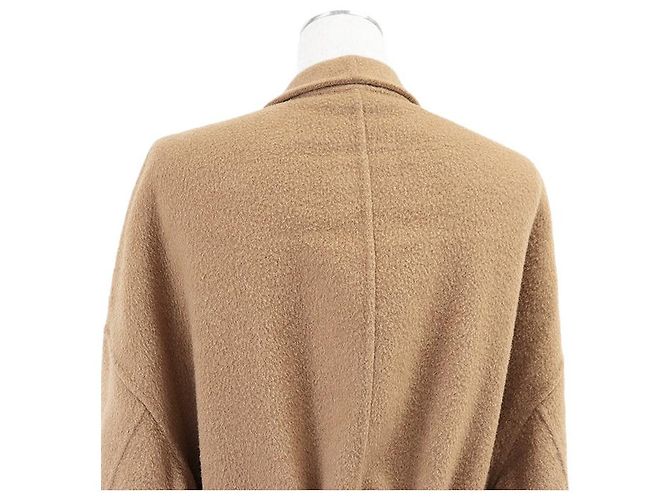 Autre Marque Abrigo BLAMINK Camel 100% Castaño Camello - vista 11