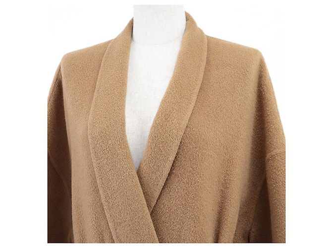 Autre Marque Abrigo BLAMINK Camel 100% Castaño Camello - vista 2