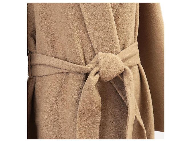 Autre Marque Abrigo BLAMINK Camel 100% Castaño Camello - vista 3