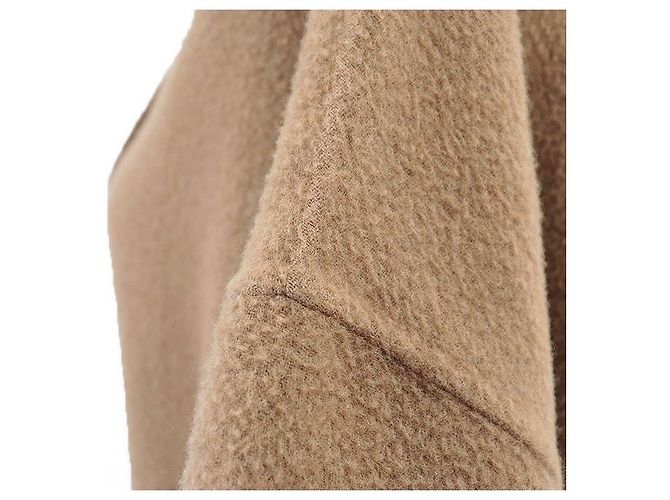 Autre Marque Abrigo BLAMINK Camel 100% Castaño Camello - vista 5