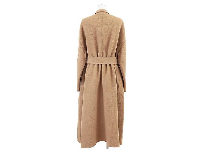 Autre Marque Abrigo BLAMINK Camel 100% Castaño Camello - vista 6