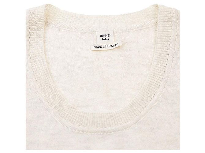 Hermès Hermes Twillene Seidenstrickkleid Roh - Ansicht 8