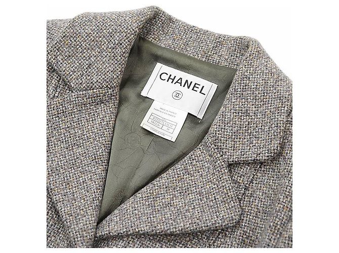 Timeless Chaqueta de punto de lana Chanel Castaño - vista 11
