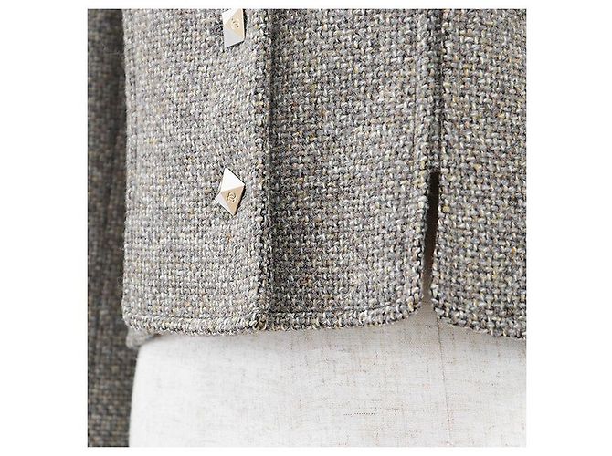 Timeless Chaqueta de punto de lana Chanel Castaño - vista 3
