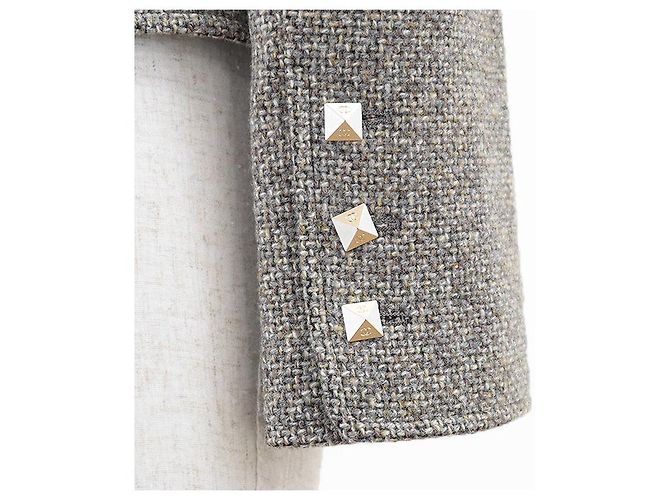 Timeless Chaqueta de punto de lana Chanel Castaño - vista 6
