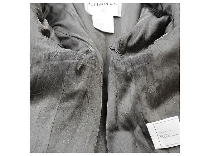 Timeless Chaqueta de punto de lana Chanel Castaño - vista 8