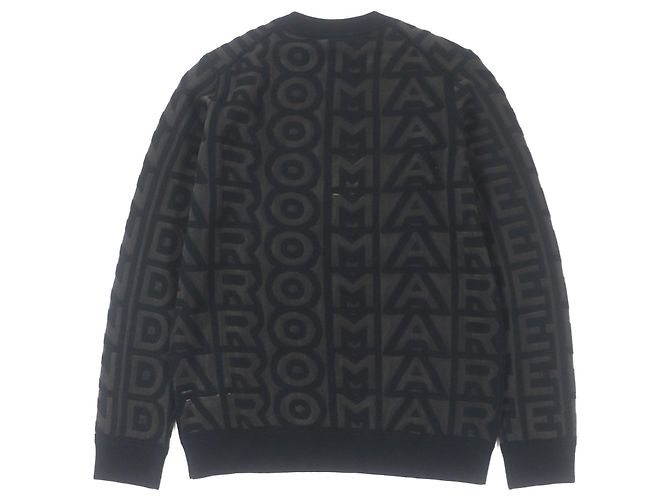 Suéter de lana Fendi×Marc Jacobs Castaño Negro - vista 3