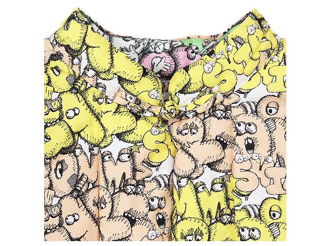 Chaleco de algodón COMME des GARCONS SHIRT KAWS Limited Multicolor - vista 2