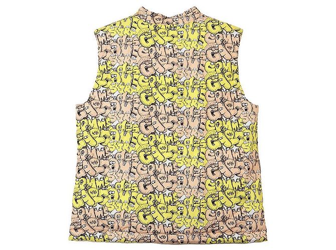 Chaleco de algodón COMME des GARCONS SHIRT KAWS Limited Multicolor - vista 5
