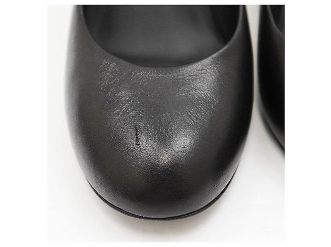 Timeless Chanel Perlenleder-Pumps Schwarz - Ansicht 3