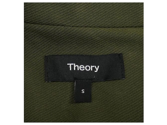 Giacca Theory Verde Cachi - vista 4
