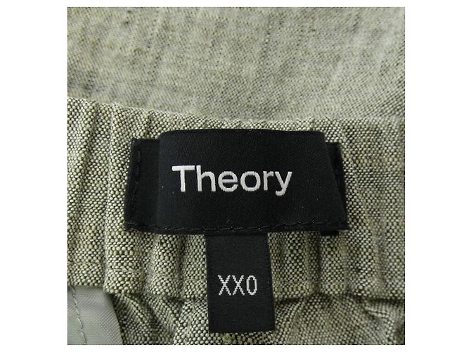 Theory Hose Grün - Ansicht 4