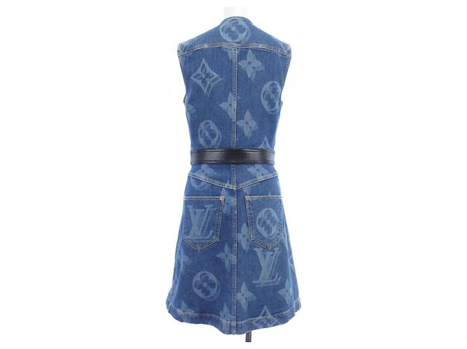 Louis Vuitton Kleid Blau - Ansicht 2