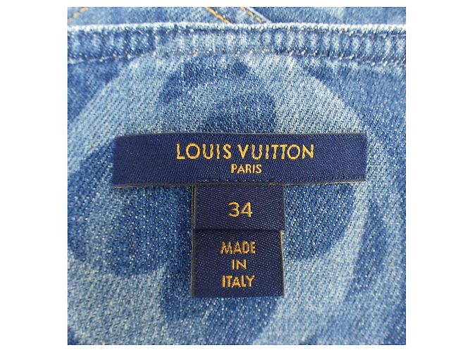Louis Vuitton Kleid Blau - Ansicht 4