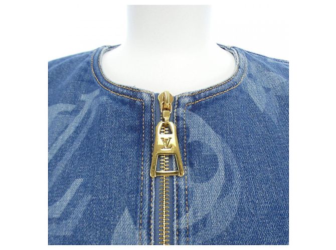 Louis Vuitton Kleid Blau - Ansicht 5