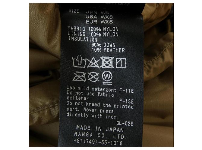 Autre Marque Chaqueta de plumón NANGA Beige - vista 3