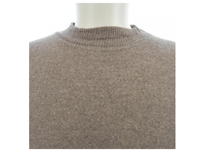 Autre Marque Letroyes Wollstrickwaren Beige - Ansicht 5