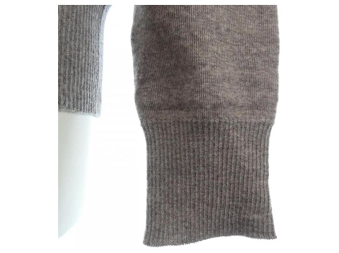 Autre Marque Letroyes Wollstrickwaren Beige - Ansicht 6