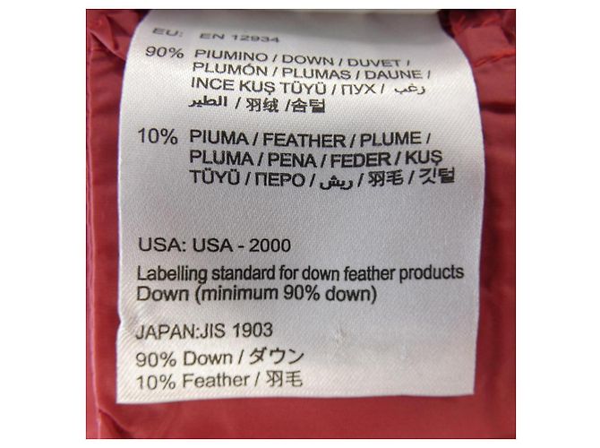 Chaqueta de Plumón Moncler FOULER Roja - vista 4