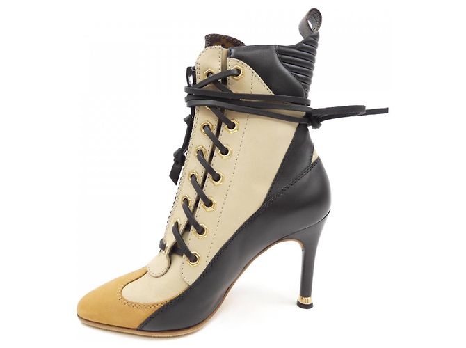 Laureate Monogram Boots Louis Vuitton Schwarz - Ansicht 2