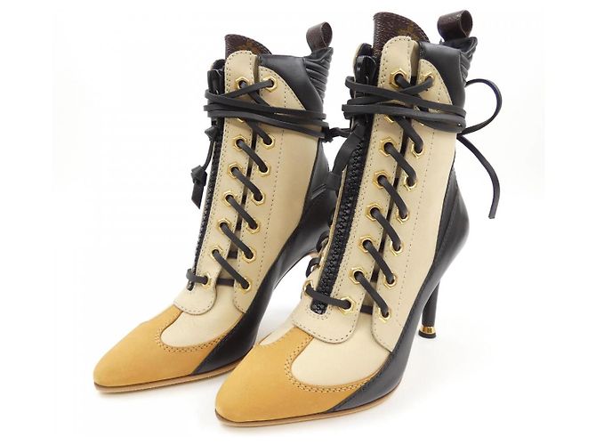 Laureate Monogram Boots Louis Vuitton Schwarz - Ansicht 3