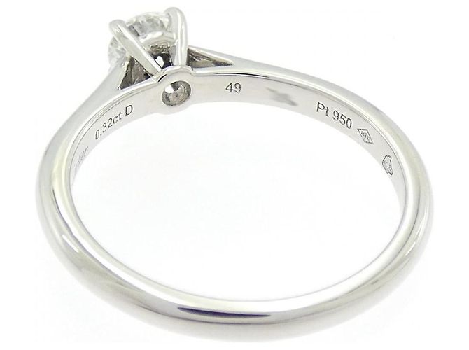 Love Anello Cartier 1895 Solitaire in platino Taglia 9 Argento - vista 3