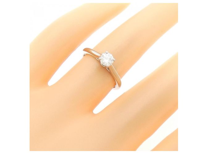Love Anello Cartier 1895 Solitaire in platino Taglia 9 Argento - vista 5