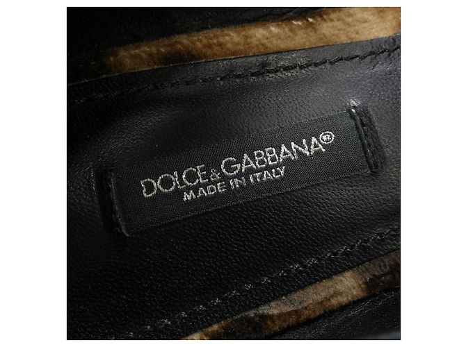 Dolce & Gabbana Dolce&Gabbana Lederschuhe Braun - Ansicht 6