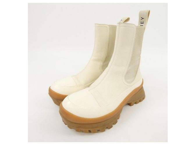 Stella Mc Cartney Stivali Stella McCartney Beige - vista 3