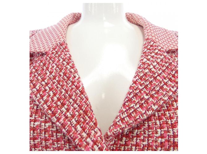 Timeless Chaqueta Vintage Chanel P19031W02895 Roja - vista 5