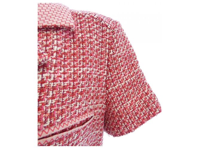 Timeless Chaqueta Vintage Chanel P19031W02895 Roja - vista 6