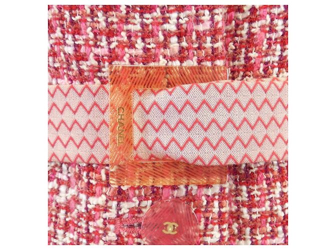 Timeless Chaqueta Vintage Chanel P19031W02895 Roja - vista 7