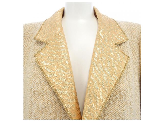 Timeless Cappotto Chanel Beige D'oro - vista 5
