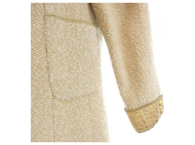 Timeless Cappotto Chanel Beige D'oro - vista 6