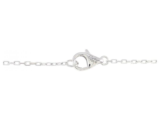 Collana Cartier Entrelacés 750 Oro Bianco Argento - vista 5